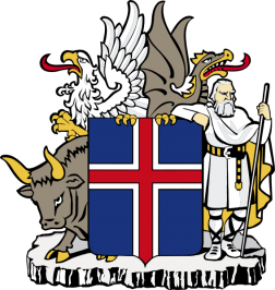 Islandijos herbas