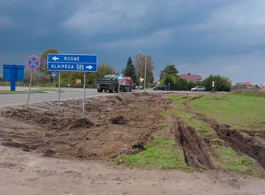 Klaipėdos-Gluosnių gatvių sankirtoje bus įrengta žiedinė sankryža