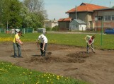 Vienas iš projekto vadovų R. Valutis (viduryje). Vienas iš projekto vadovų R. Valutis (viduryje).