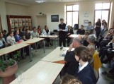 Fridricho Bajoraičio viešojoje bibliotekoje vyko vieša diskusija pavadinimu „Šilutė–Briuselis: 8 metai Europos Sąjungoje“ Nuotraukos Gintaro Radzevičiaus