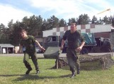 „Galiūnų konkursas“ - ypatingai daug fizinės jėgos ir ištvermės reikalaujanti rungtis. Nuotraukos Edvardo Lukošiaus