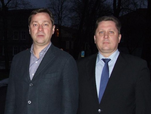 Artūras Zuokas ir Arvydas Jakas