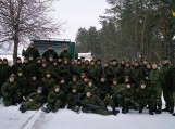 Šilutės 305-osios pėstininkų kuopos kariai savanoriai pasiruošę pirmosioms 2013 metų pratyboms. Nuotraukos Rimos Lukošienės