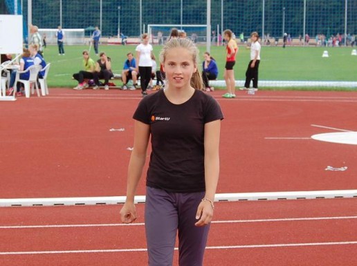 Lietuvos vaikų čempionė G. Paulauskaitė
