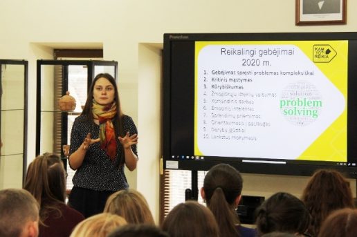 „Kam to reikia!” direktorė Rūta Radzevičiūtė. Nuotraukos Ignės Zarambaitės