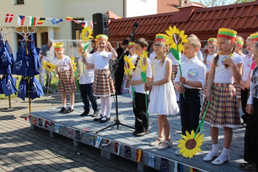 2016 m. Europos dienos šventės akimirka. Nuotrauka bibliotekos
