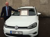 „Šilutės automobilis „VW Golf“-dovana“