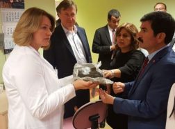 Gydytojų delegacijos iš Alanijos vizitas