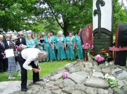 Saugiškiai paminėjo Gedulo ir vilties dieną