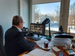 Savivaldybės meras nuotoliniame susitikime su kultūros ministru aptarė kultūros sektoriui itin svarbius klausimus