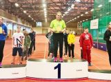 Gintarė Paulauskaitė tapo varžybų nugalėtoja ir pagerino mokyklos rekordą