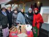 Vydūno bibliotekos teatralizuota šviečiamoji-kultūrinė programa tradiciniame kalėdiniame žąsų turguje Mažojoje Lietuvoje