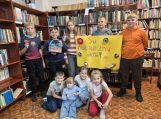 Natkiškių bibliotekoje vyko literatūrinė-kūrybinė edukacija vaikams