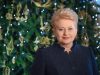 Lietuvos Respublikos Prezidentės Dalios Grybauskaitės sveikinimas šalies žmonėms Šv. Kalėdų proga