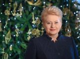 Lietuvos Respublikos Prezidentės Dalios Grybauskaitės sveikinimas šalies žmonėms Šv. Kalėdų proga