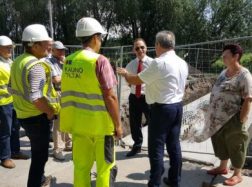 Susisiekimo ministro Roko Masiulio vizitas Šilutėje