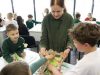 Vydūno viešojoje bibliotekoje pirmokai žengė į žaliąjį kūrybos pasaulį