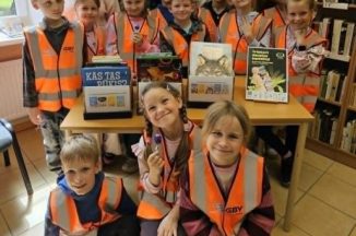 Vilkyškių biblioteka kvietė vaikus pagauti vasariškas istorijas