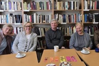 Vilkyškių biblioteka kvietė atrasti rudens spalvas knygų puslapiuose