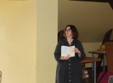 Vilkyškių bibliotekoje vyko vaikų susitikimas su rašytoja Gina Viliūne