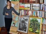 Piktupėnų filiale – poetės, dailininkės, pedagogės Linos Ambarcumian kūrybos vidudienis
