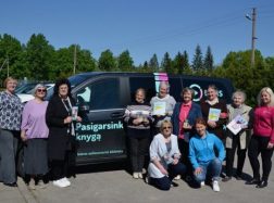 ELVIS autobuso viešnagė Stoniškiuose