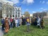 Šilutėje pasodintas ąžuoliukas, skirtas 100-metį mininčiai Lietuvos dainų šventei