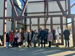 Šilutėje – užsienio partnerių iš Saldus vizitas