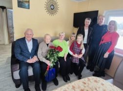 90-ojo jubiliejaus proga pasveikintas Pranciškus Neverdauskas