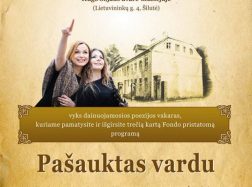 M. K. Čiurlionio kultūros ir paveldo fondas kviečia į nemokamą koncertą