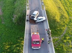 Ant K.Griniaus tilto susidūrė du automobiliai