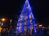 Fotoreportažas: Šilutės Kalėdų eglės įžiebimas