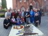 Trečią kartą „nuaustas“ gėlių kilimas Švėkšnoje Trečią kartą „nuaustas“ gėlių kilimas Švėkšnoje