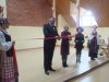 Juknaičių pagrindinė mokykla atidarė naują aktų salę