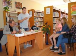 Pristatyta nauja knyga ,,Žiemojantis angelas“ Šylių filiale