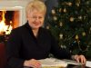 Prezidentės Dalios Grybauskaitės sveikinimas Lietuvos žmonėms šv. Kalėdų proga Prezidentės Dalios Grybauskaitės sveikinimas Lietuvos žmonėms šv. Kalėdų proga