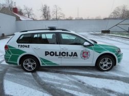 Netikėta dovana Šilutės pareigūnams profesinės šventės proga, jau paruošta tarnybai