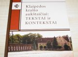 Bibliotekai padovanota knyga apie Klaipėdos krašto aukštaičius