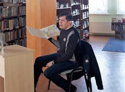 Rasos Truikienės vaikiškos eilėraščių knygos „Priešaky – kelionė“ pristatymas, dalyvaujant iliustracijų kūrėjui Valdemarui Tisaičiui