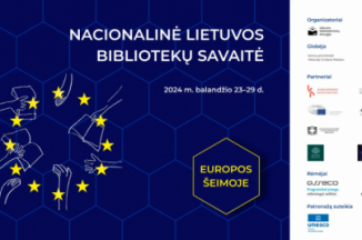 Vydūno viešoji biblioteka ir filialai kviečia minėti 24-ąją Nacionalinę Lietuvos bibliotekų savaitę