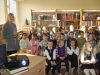 Grabupių biblioteka kartu su mokykla kvietė vaikus skaityti