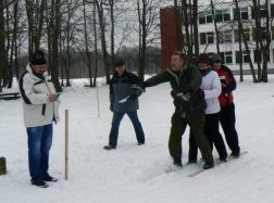Šeimų žiemos sporto šventė Usėnuose