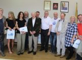 Savivaldybėje lankėsi tarptautinio plenero „Rusnė – 2017“ dalyviai