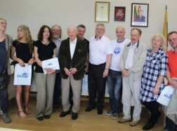 Savivaldybėje lankėsi tarptautinio plenero „Rusnė – 2017“ dalyviai