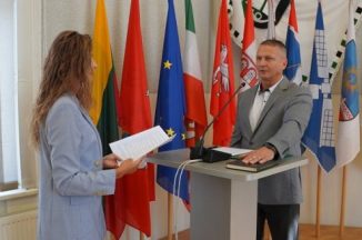 Prisiekė naujas Tarybos narys Saulius Bukantas
