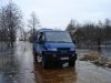 Policijos pareigūnai aplankė potvynio apsemtas sodybas, Rusnėje saugumas užtikrinamas įprastu ritmu