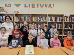 Vilkyškių bibliotekoje vyko edukacija, dedikuota gimtajai kalbai