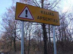 Apsemti kelių ruožai