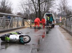 Juknaitiškis kelionę baigė atsitrenkęs į Verdainės tiltą