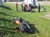 Bikavėnuose motociklininkas trenkėsi į lengvąjį automobilį (papildyta)